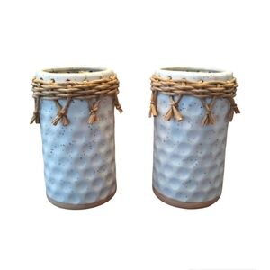 Urban Outfitters Utensil Holders / Vases Set Of 2